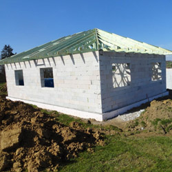 Výstavba rodinných domů, Čekyně